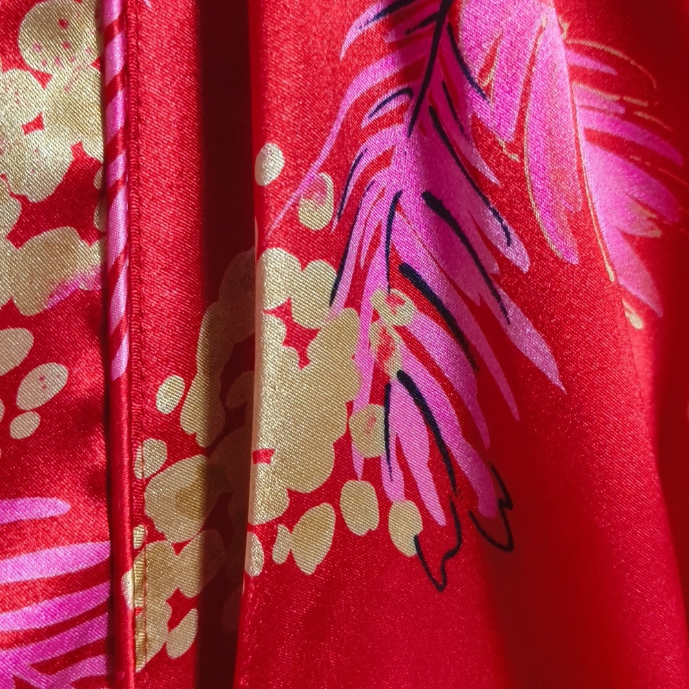 M/L Morgan Taylor Intimates Kimono robe cover up- full length - Picture 5 of 7